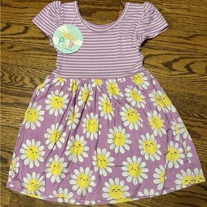 Play by Little Sleepies size 4t Flower Power Skater dress - new
